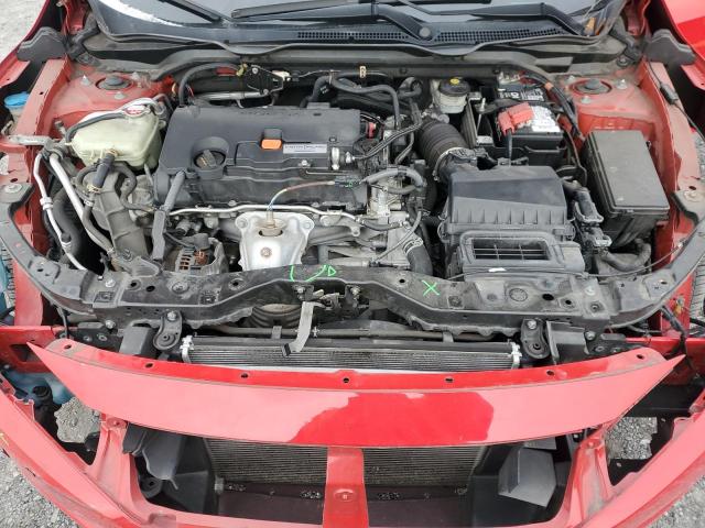 2HGFC2F74GH560595 - 2016 HONDA CIVIC EX RED photo 11