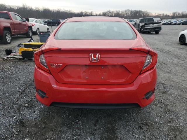 2HGFC2F74GH560595 - 2016 HONDA CIVIC EX RED photo 6