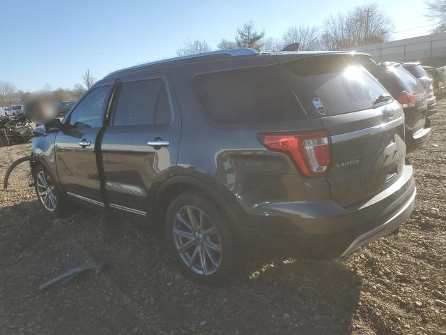 1FM5K7F81HGE23366 - 2017 FORD EXPLORER LIMITED GRAY photo 2