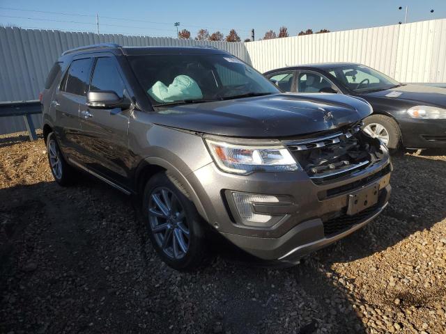 1FM5K7F81HGE23366 - 2017 FORD EXPLORER LIMITED GRAY photo 4