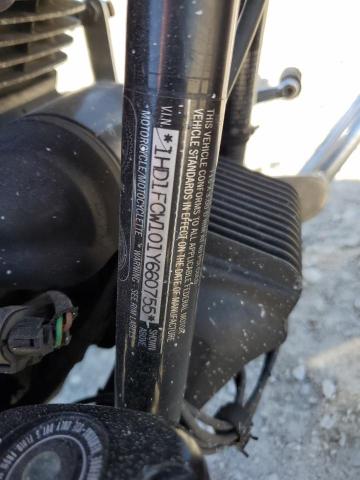 1HD1FCW101Y660755 - 2001 HARLEY-DAVIDSON FLHTCUI 勃艮第红 照片 9