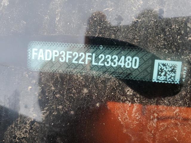 1FADP3F22FL233480 - 2015 FORD FOCUS SE GRAY photo 13