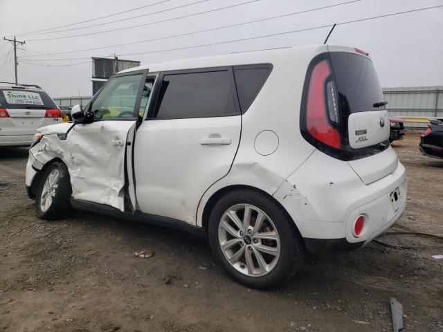 KNDJP3A54K7918257 - 2019 KIA SOUL + WHITE photo 2