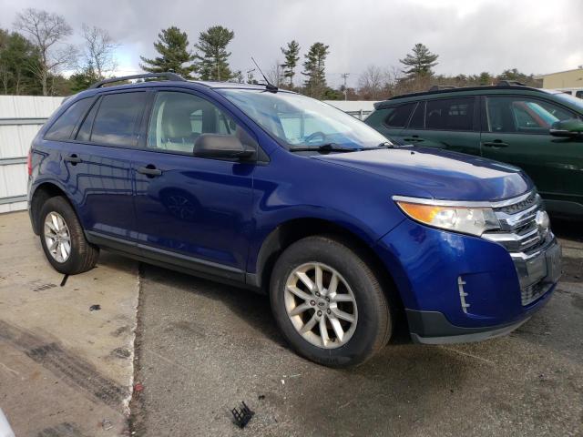 2FMDK3GC0DBB00094 - 2013 FORD EDGE SE BLUE photo 4