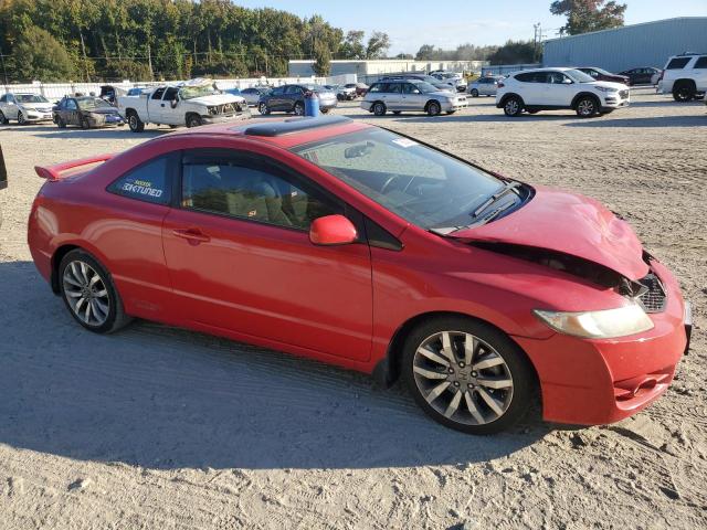 2HGFG21569H703527 - 2009 HONDA CIVIC SI RED photo 4