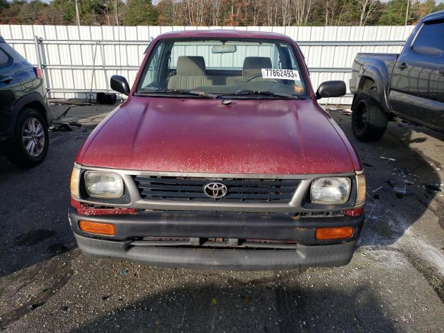 4TAUN41BXSZ052708 - 1995 TOYOTA TACOMA RED photo 5