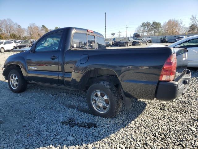 5TENX22N36Z262738 - 2006 TOYOTA TACOMA BLACK photo 2