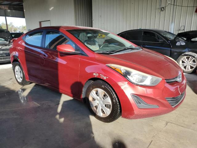 5NPDH4AE6GH737339 - 2016 HYUNDAI ELANTRA SE BURGUNDY photo 4