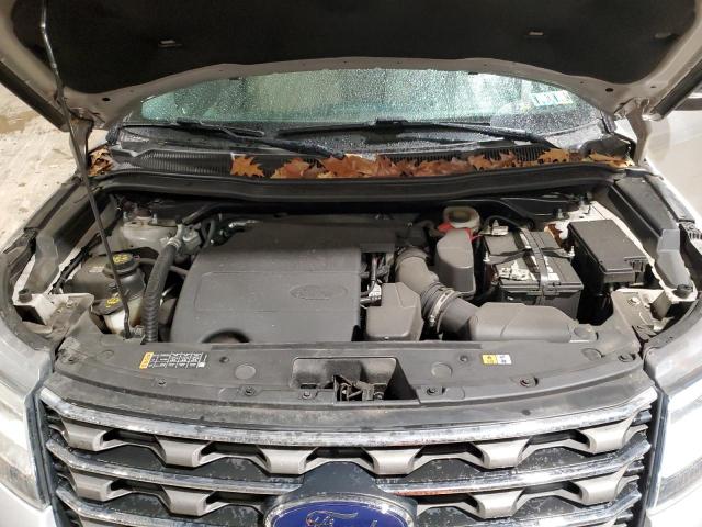 1FM5K8B8XGGB16644 - 2016 FORD EXPLORER SILVER photo 11