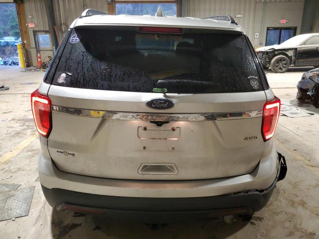 1FM5K8B8XGGB16644 - 2016 FORD EXPLORER SILVER photo 6