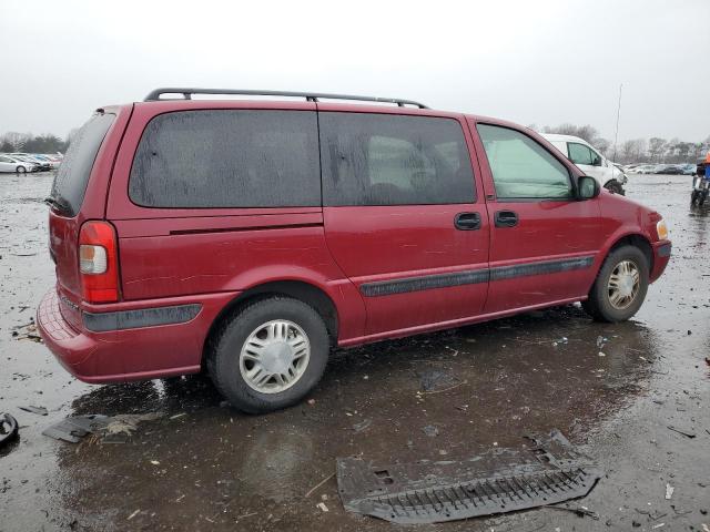 1GNDX03E04D131438 - 2004 CHEVROLET VENTURE MAROON photo 3