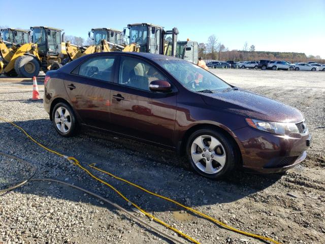 KNAFU4A21A5271205 - 2010 KIA FORTE EX MAROON photo 4