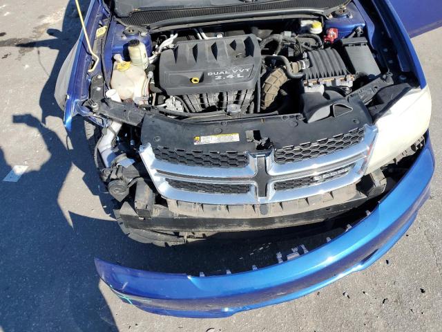 1C3CDZCB3CN148500 - 2012 DODGE AVENGER SXT BLUE photo 11