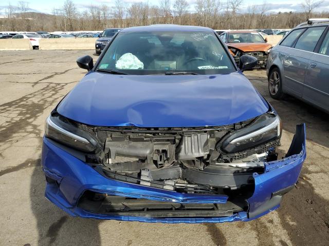 2HGFE2F58NH544048 - 2022 HONDA CIVIC SPORT BLUE photo 5