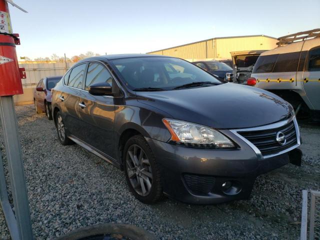 3N1AB7AP7EL642196 - 2014 NISSAN SENTRA S GRAY photo 4