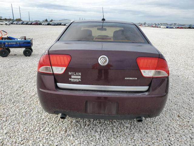 3MEHM0JG0BR605737 - 2011 MERCURY MILAN PREMIER MAROON photo 6