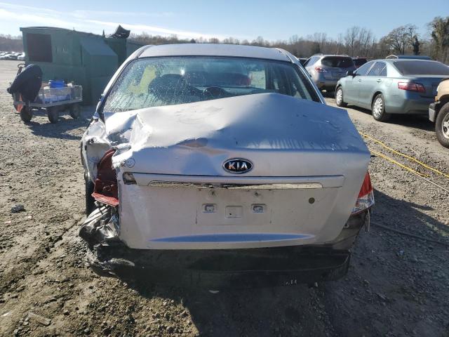 KNAFE121885522345 - 2008 KIA SPECTRA EX SILVER photo 6