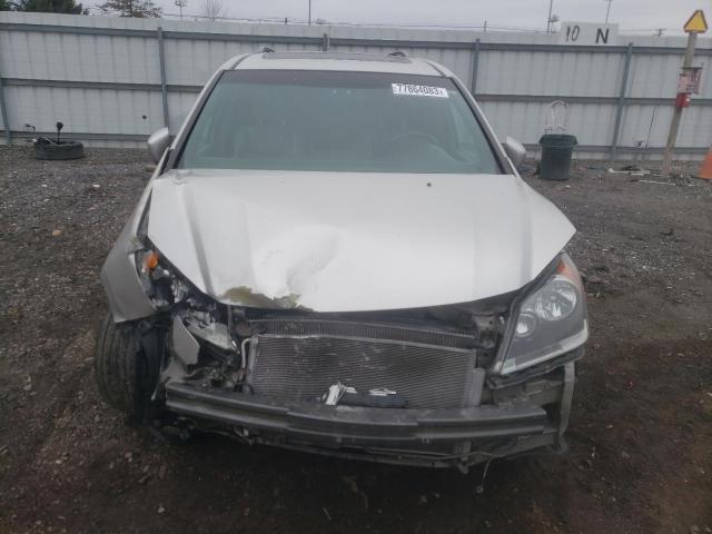 5FNRL38669B031163 - 2009 HONDA ODYSSEY EXL SILVER photo 5