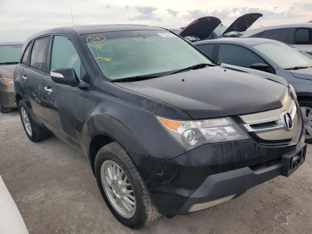 2HNYD28619H501266 - 2009 ACURA MDX TECHNOLOGY BLACK photo 4