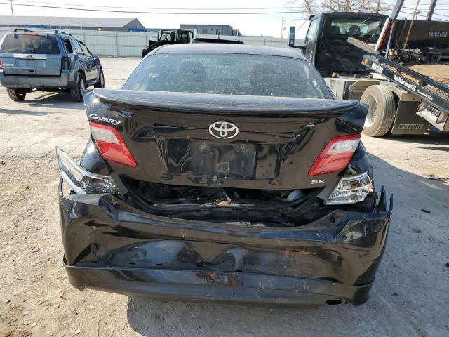 4T1BE46K68U239076 - 2008 TOYOTA CAMRY CE BLACK photo 6