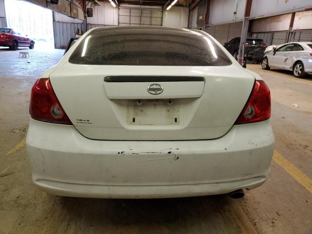 JTKDE177950061570 - 2005 TOYOTA SCION TC WHITE photo 6