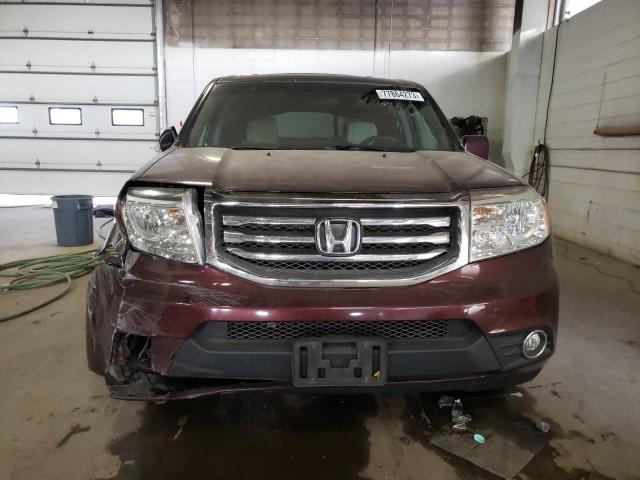 5FNYF4H43FB008281 - 2015 HONDA PILOT EX BURGUNDY photo 5