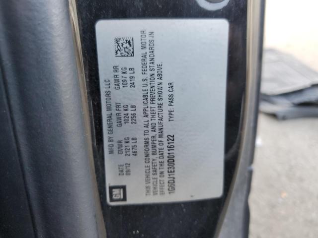 1G6DJ1E30D0116122 - 2013 CADILLAC CTS PERFORMANCE COLLECTION Siyah fotoğraf 13