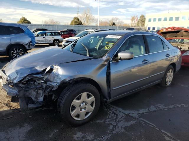 1HGCM56427A089956 - 2007 HONDA ACCORD LX GRAY photo 1