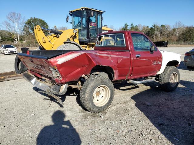 JT4RN01P2S7073823 - 1995 TOYOTA PICKUP 1/2 TON SHORT WHEELBASE DX RED photo 3