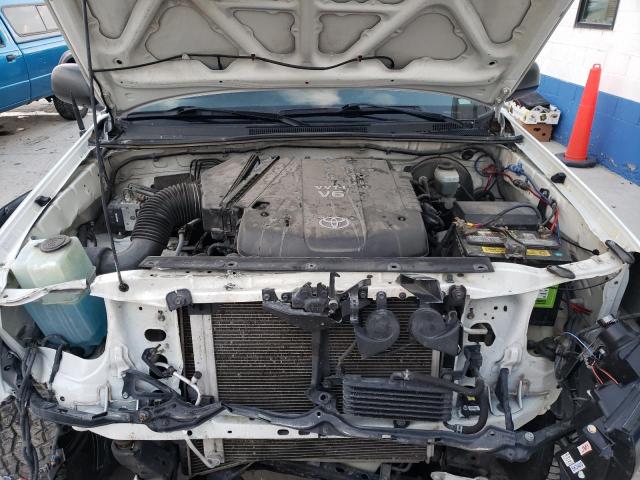 5TEJU62N88Z587421 - 2008 TOYOTA TACOMA DOUBLE CAB PRERUNNER WHITE photo 11