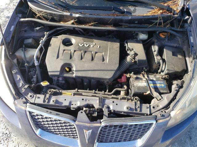 5Y2SP67859Z456362 - 2009 PONTIAC VIBE GRAY photo 11