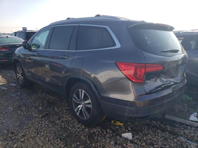 5FNYF6H50HB021321 - 2017 HONDA PILOT EXL GRAY photo 2