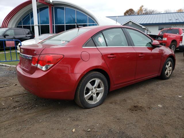 1G1PF5SC2C7376527 - 2012 CHEVROLET CRUZE LT RED photo 3