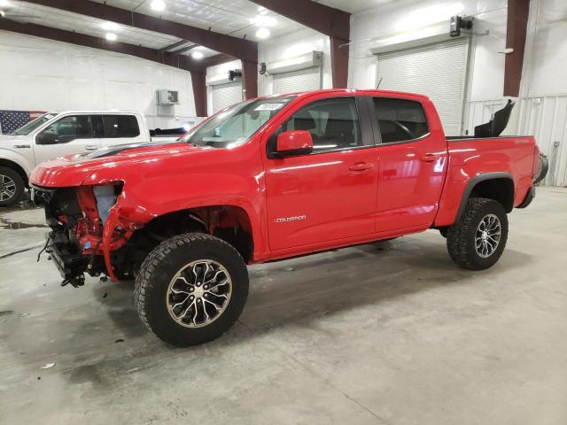 1GCGTEEN6J1154778 - 2018 CHEVROLET COLORADO ZR2 RED photo 1