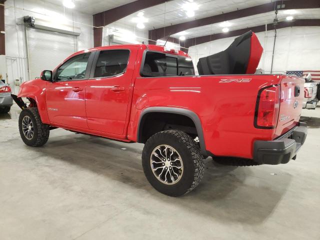 1GCGTEEN6J1154778 - 2018 CHEVROLET COLORADO ZR2 RED photo 2