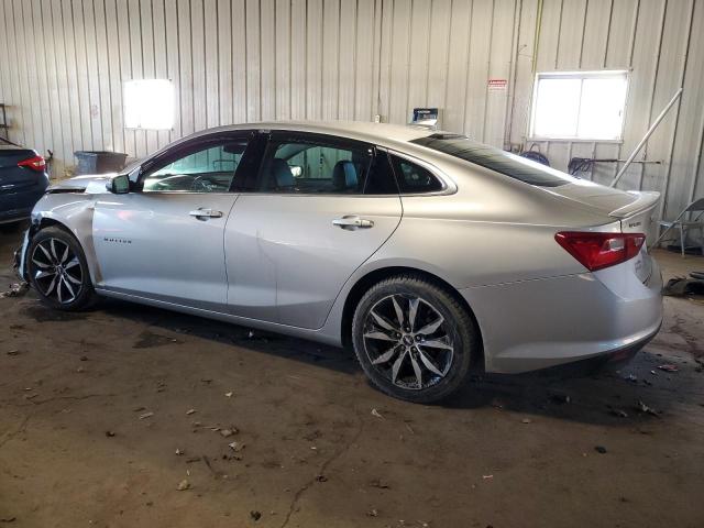 1G1ZE5ST2HF240309 - 2017 CHEVROLET MALIBU LT SILVER photo 2