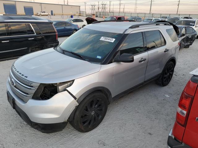 1FM5K7B85DGC60558 - 2013 FORD EXPLORER SILVER photo 1