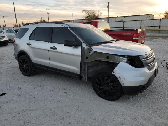 1FM5K7B85DGC60558 - 2013 FORD EXPLORER SILVER photo 4