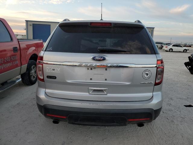 1FM5K7B85DGC60558 - 2013 FORD EXPLORER SILVER photo 6