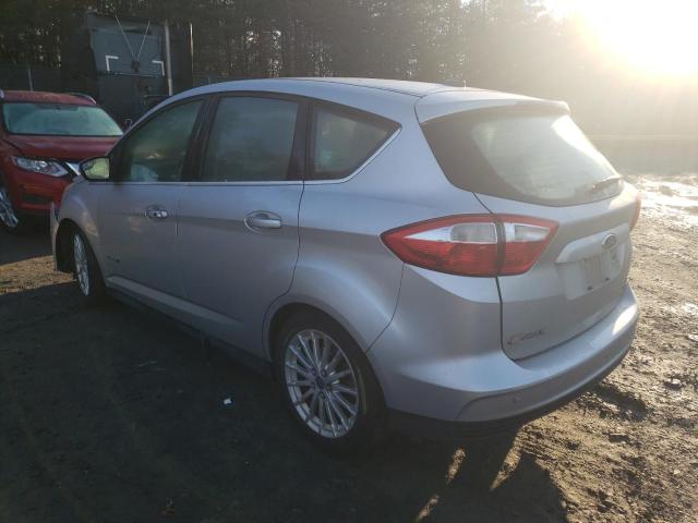 1FADP5BU0DL516265 - 2013 FORD C-MAX SEL SILVER photo 2