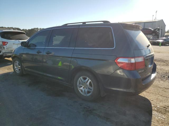 5FNRL38476B070760 - 2006 HONDA ODYSSEY EX CHARCOAL photo 2