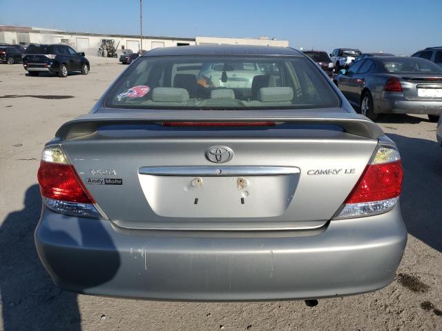 4T1BE32K05U506398 - 2005 TOYOTA CAMRY LE GRAY photo 6