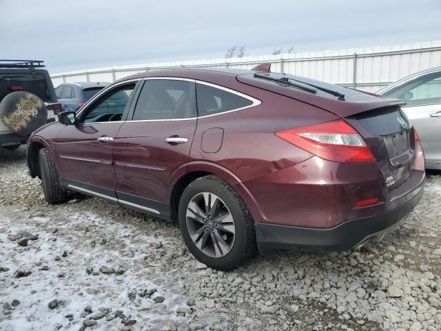 5J6TF2H56FL004028 - 2015 HONDA CROSSTOUR EXL ბურგუნდია ფოტო 2