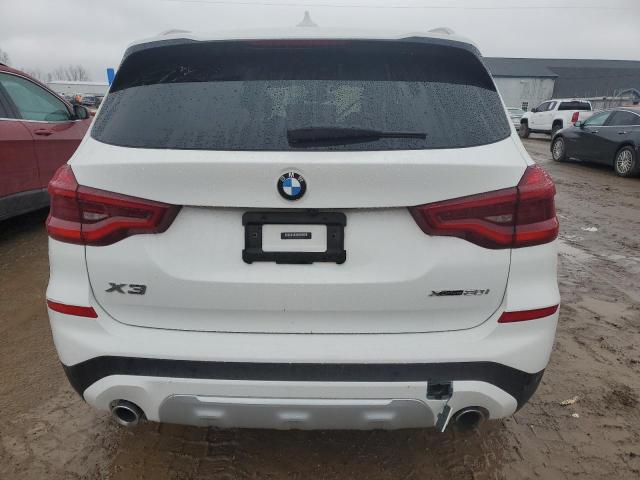 5UXTY5C03M9G22576 - 2021 BMW X3 XDRIVE30I WHITE photo 6