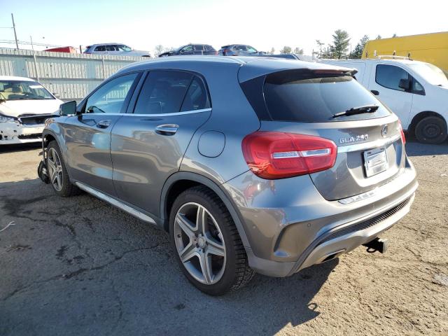 WDCTG4GB7FJ089781 - 2015 MERCEDES-BENZ GLA 250 4MATIC GRAY photo 2