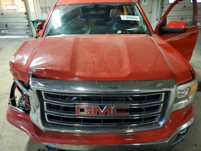 1GTV2UEC1EZ254846 - 2014 GMC SIERRA K1500 SLE RED photo 11