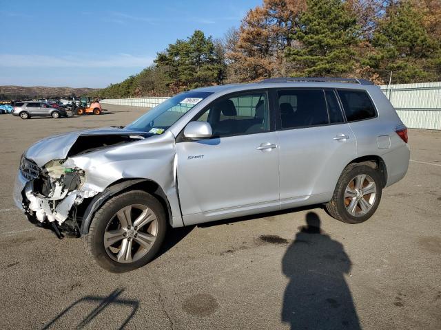 JTEES43A892136160 - 2009 TOYOTA HIGHLANDER SPORT SILVER photo 1