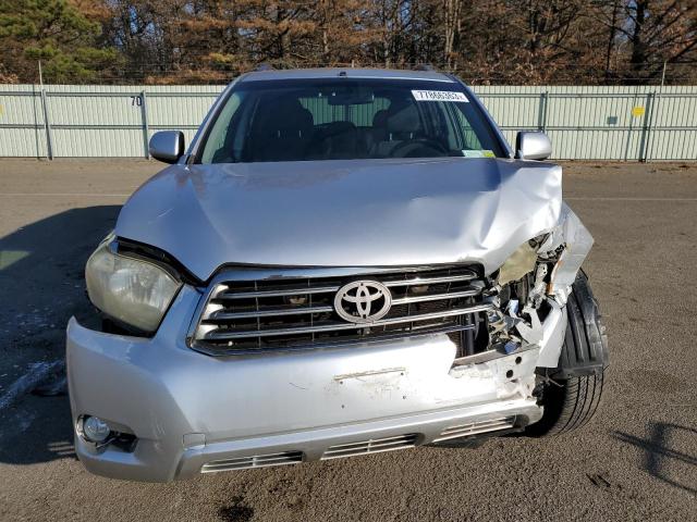 JTEES43A892136160 - 2009 TOYOTA HIGHLANDER SPORT SILVER photo 5