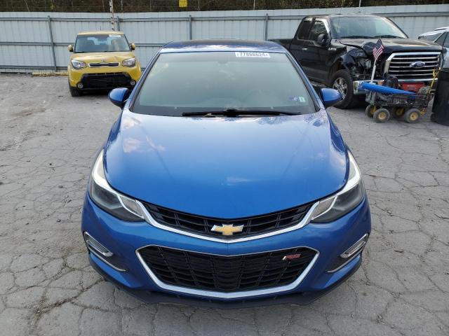 1G1BE5SM7G7264964 - 2016 CHEVROLET CRUZE LT BLUE photo 5