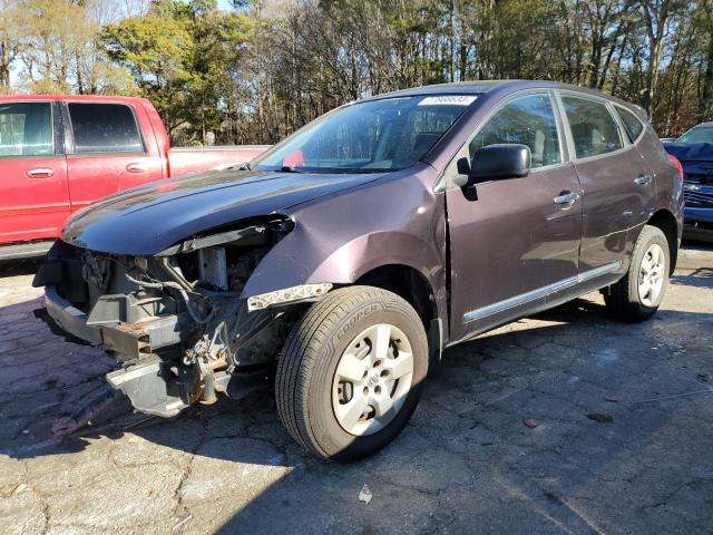 JN8AS5MV8DW645570 - 2013 NISSAN ROGUE S PURPLE photo 1